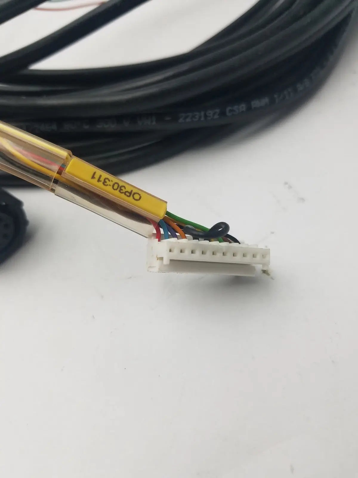 Unbranded 9 Pin Female Black Cable 5701933-73 Rev 014 to 10 Pin Connector OP30:311 Cable, second-hand product photo 4