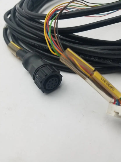 Unbranded 9 Pin Female Black Cable 5701933-73 Rev 014 to 10 Pin Connector OP30:311 Cable, second-hand product photo 1