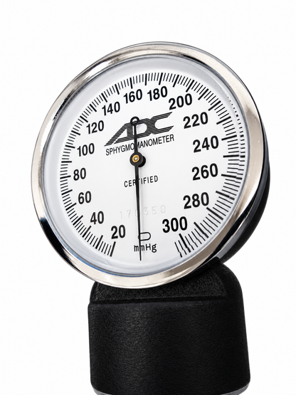 ADC 300 mmHg Sphygmomanometer Gauge With Blood Pressure Cuff & Bag