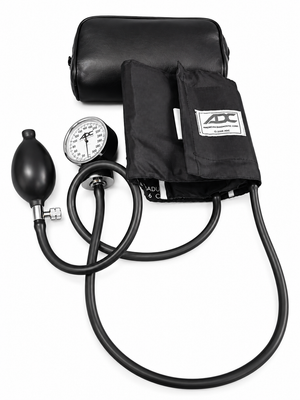 ADC 300 mmHg Sphygmomanometer Gauge With Blood Pressure Cuff & Bag