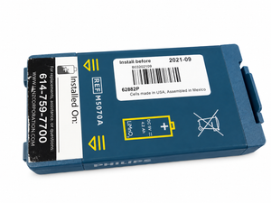 Philips M5070A HeartStart AED Battery For FRx OnSite HS1 Home 9V LiMnO2