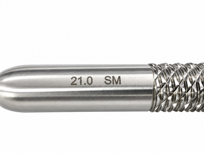 Orthopedic Femoral Compaction Broach Rasp Size 21.0 SM Hip Arthroplasty