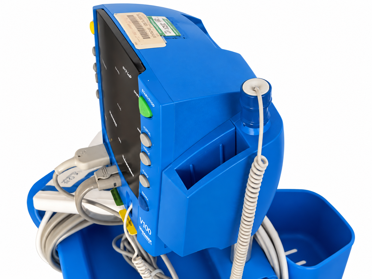 GE Dinamap V100 Vital Signs Patient Monitor With Stand