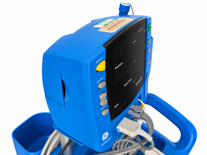GE Dinamap V100 Vital Signs Patient Monitor With Stand