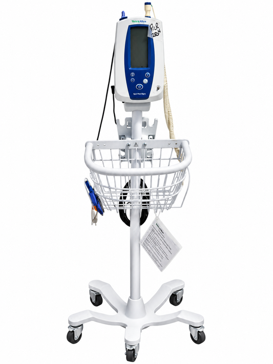 Welch Allyn Spot Vital Signs Patient Monitor With Rolling Stand