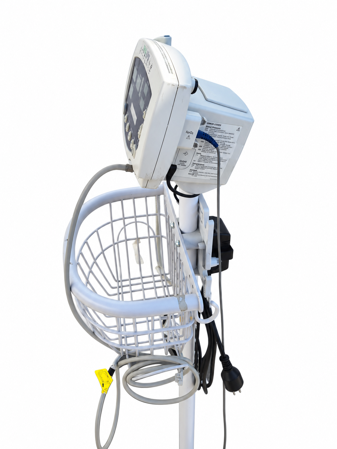 Welch Allyn 53NT0 Vital Signs Monitor With Rolling Stand P/N 007-0434-00