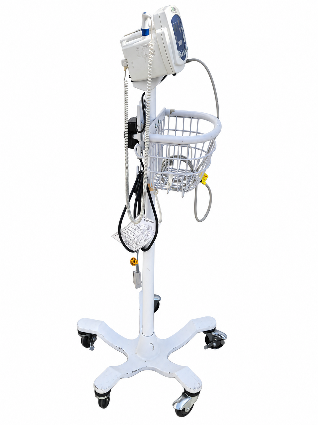 Welch Allyn 53NT0 Vital Signs Monitor With Rolling Stand P/N 007-0434-00