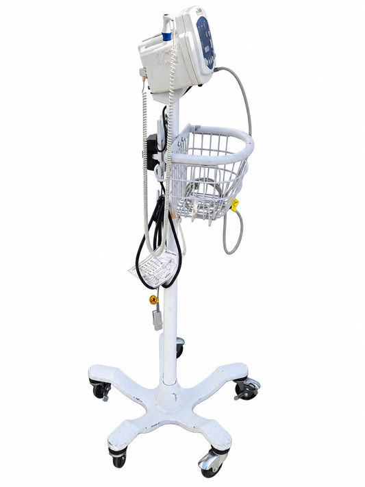 Welch Allyn 53NT0 Vital Signs Monitor With Rolling Stand P/N 007-0434-00