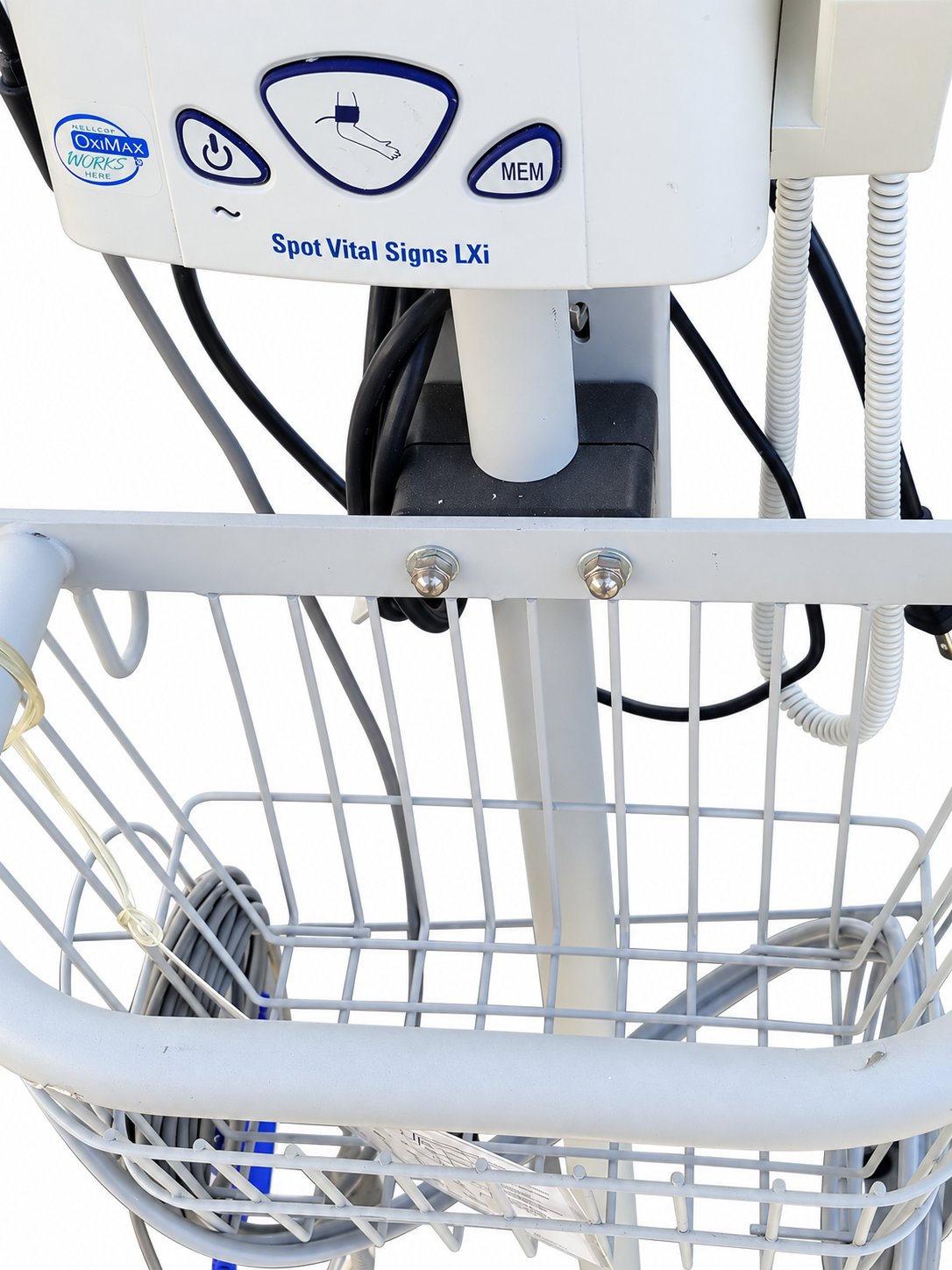 Welch Allyn Spot Vital Signs LXi Patient Monitor With Rolling Stand