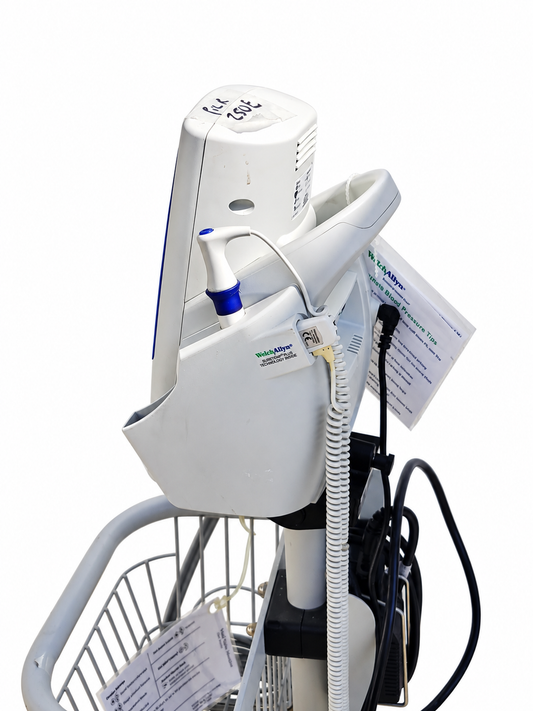 Welch Allyn Spot Vital Signs LXi Patient Monitor With Rolling Stand