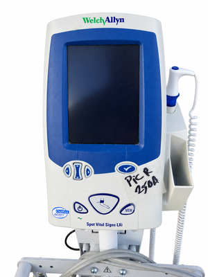 Welch Allyn Spot Vital Signs LXi Patient Monitor With Rolling Stand