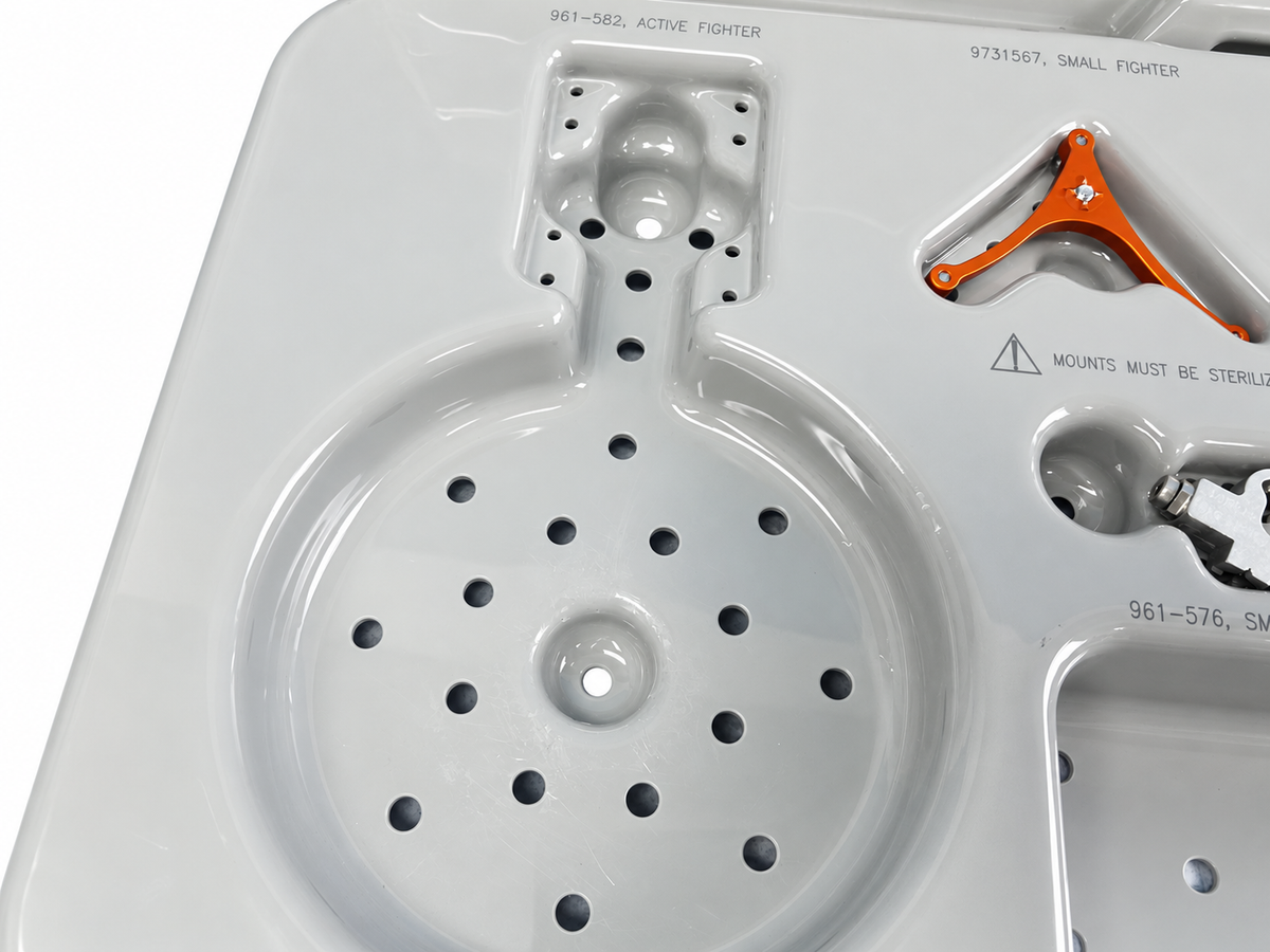 Medtronic StealthStation SureTrak 2 Universal Tracker Instruments With Tray - Not Complete Set