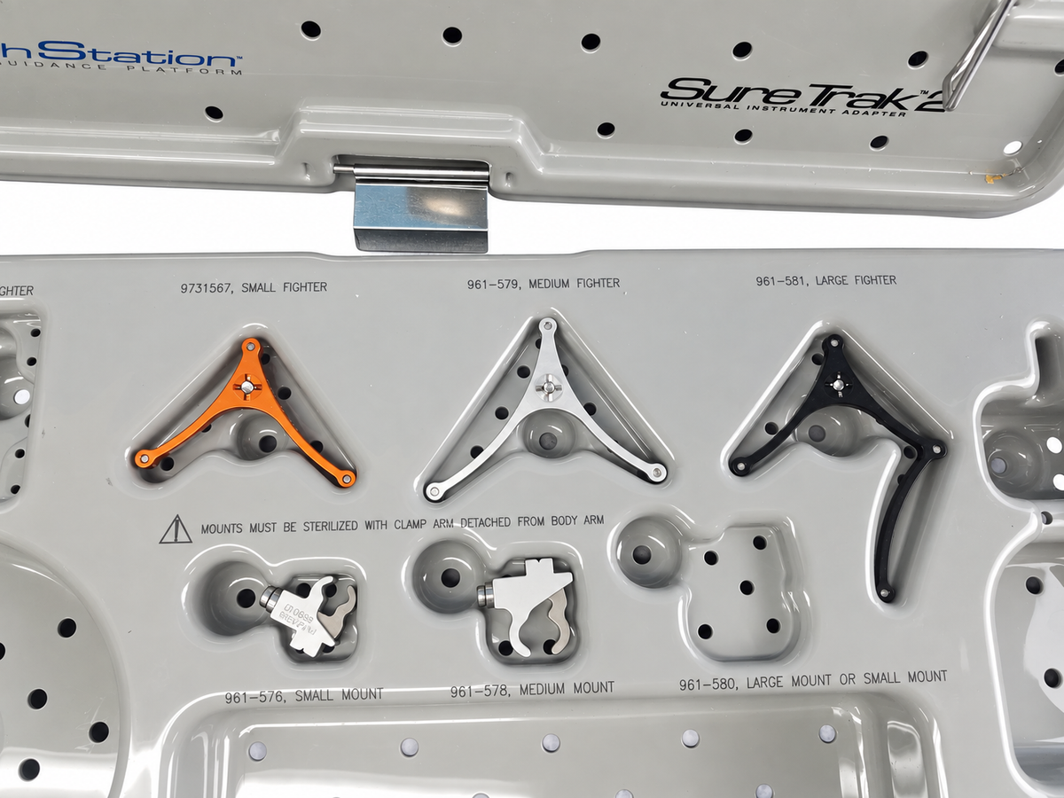 Medtronic SureTrak 2 Universal Tracker Instruments With Tray - Not Complete Set