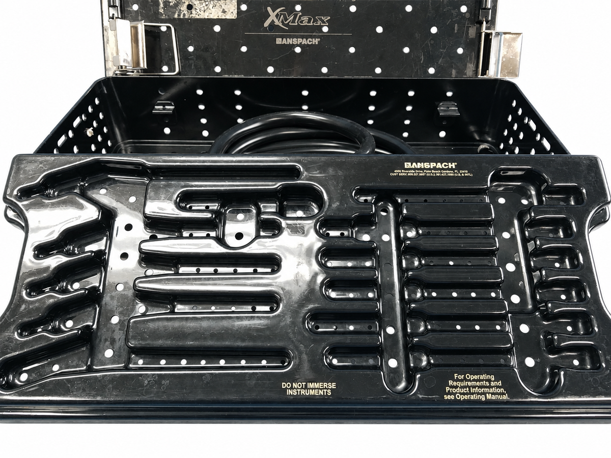 Anspach  61-0001-2-1 XMax Pneumatic Surgical Drill Handpiece With Case & Hose