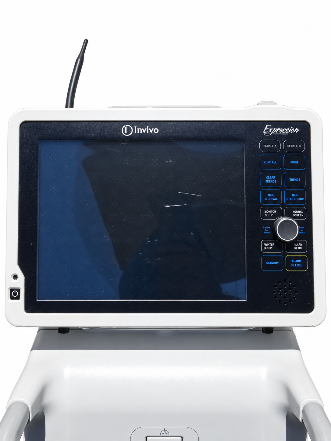 Invivo Expression 865214 MRI Patient Monitoring System Monitor With Cart Ref 453564156991