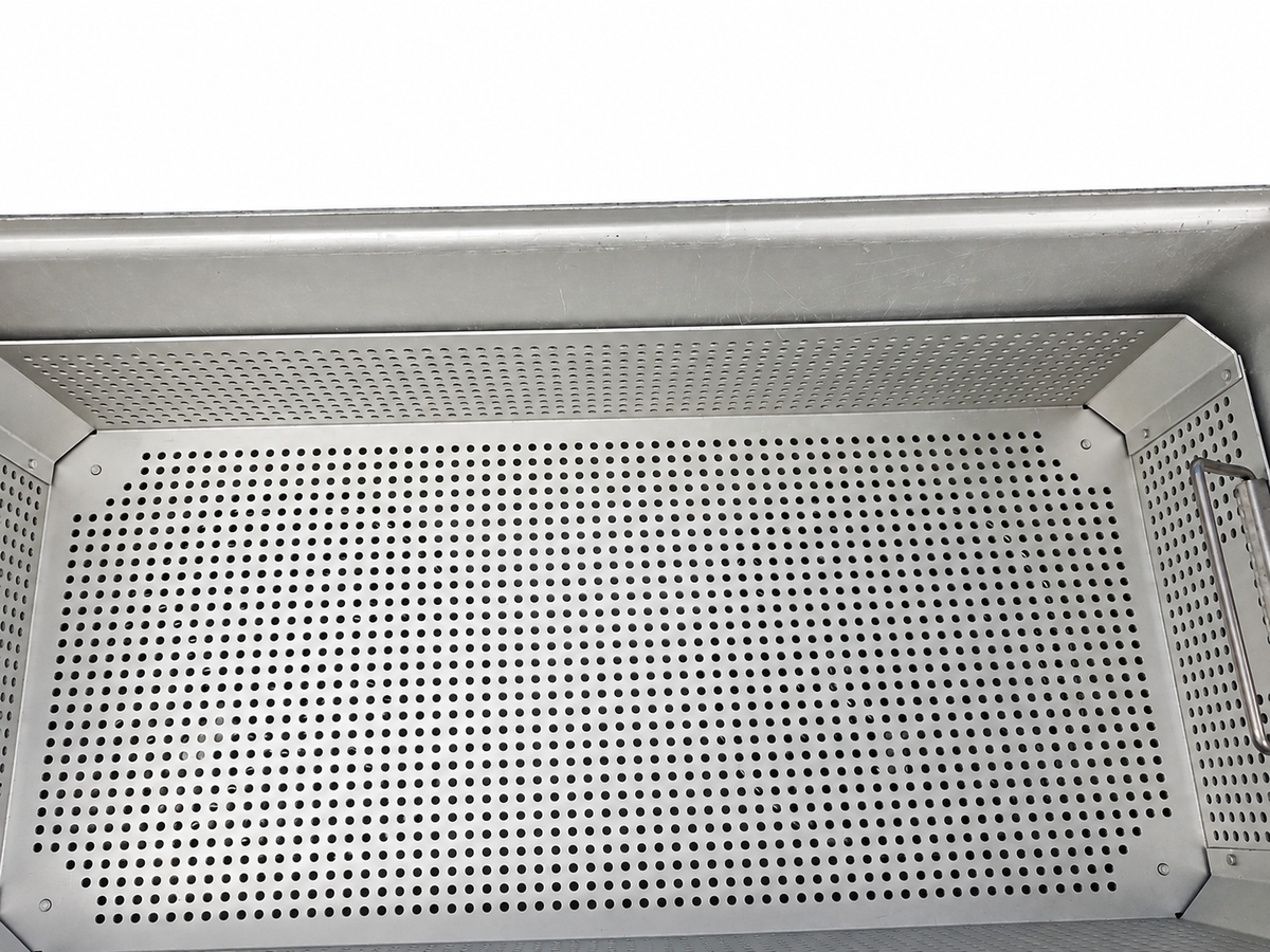 Surgical Instrument Sterilization Container With Basket - For Parts