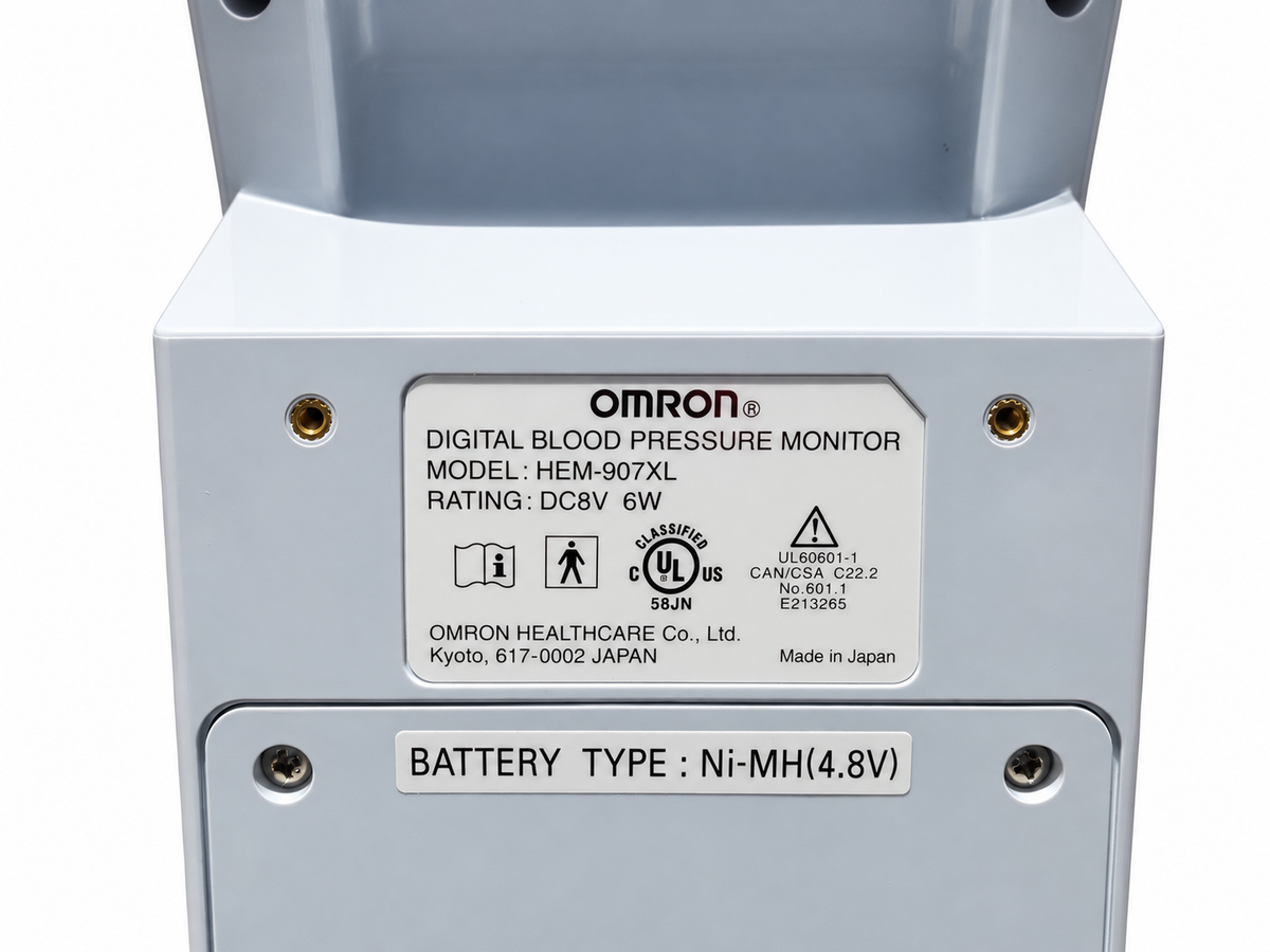 Omron Intellisense HEM-907XL Digital Blood Pressure Monitor With Stand