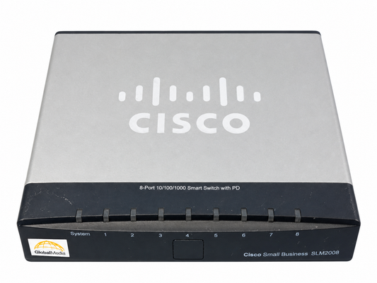 Cisco Small Business SLM2008 8-Port Gigabit Smart Switch S/N PSJ1432077J