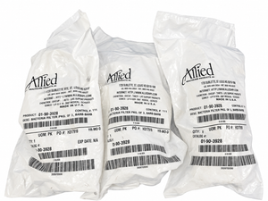 Lot of 3 Allied HealthCare 01-90-3928 Hydrophobic Bacteria Filters
