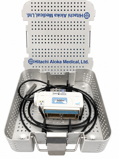 Hitachi Aloka UST-5550-R Laparoscopic Ultrasound Probe With Sterilization Case