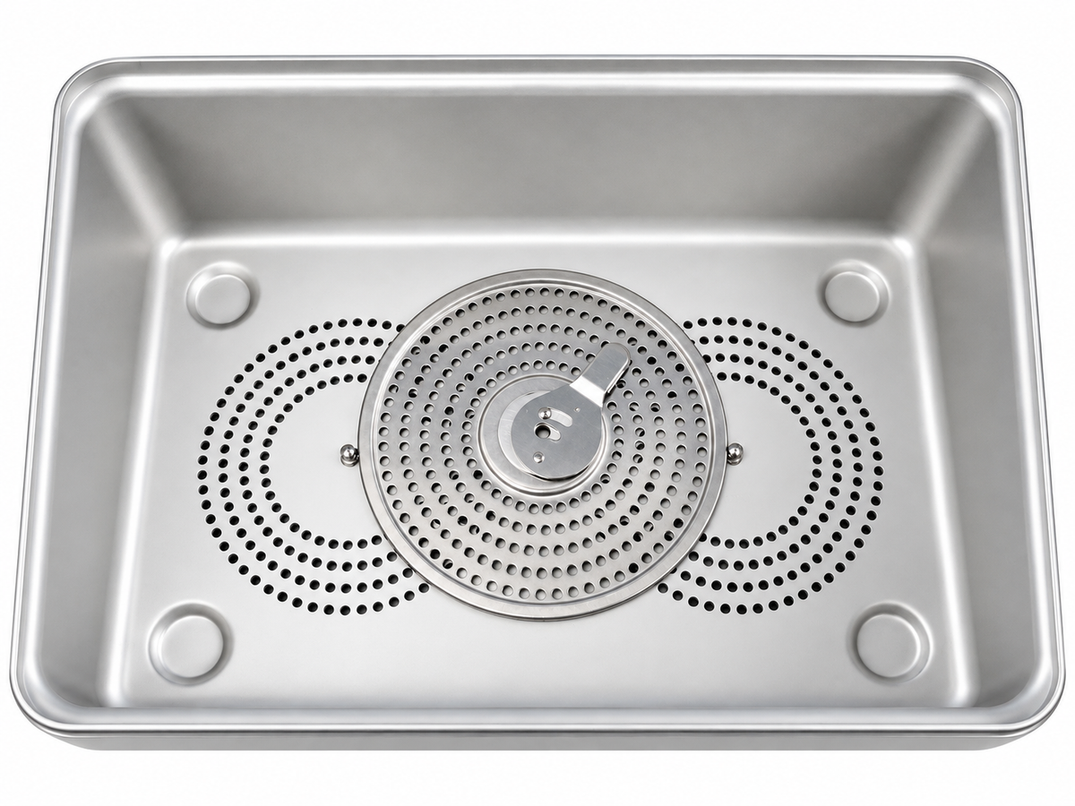 Case Medical SteriTite Sterilization Container With Silicone Brackets