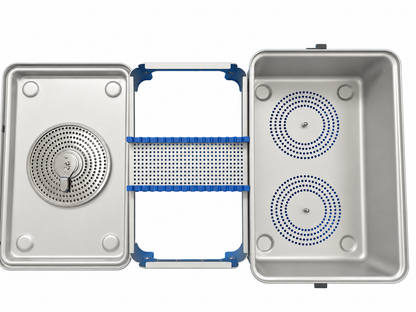 Case Medical SteriTite Sterilization Container With Silicone Brackets