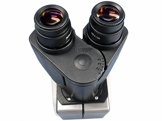 Nikon C-TE Ergonomic Titling Telescoping Microscope Head CFI 10x / 22 Lenses