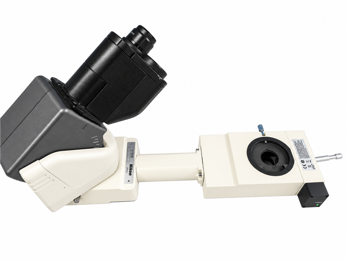 Nikon Y-THF Microscope Front To Back Bridge With C-TE Ergonomic Tilting Microscope Head