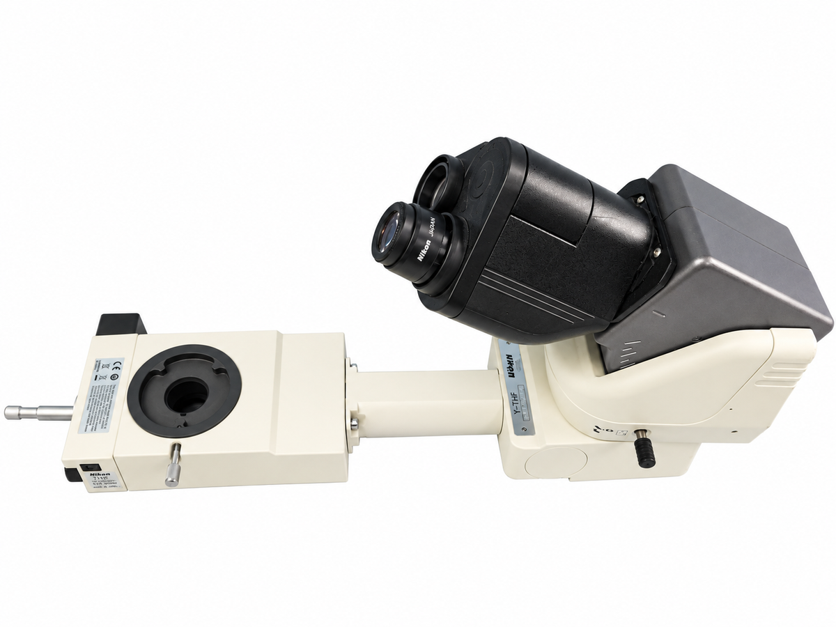Nikon Y-THF Microscope Front To Back Bridge With C-TE Ergonomic Tilting Microscope Head