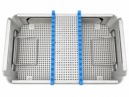 Case Medical SteriTite Sterilization Container With Tray & Silicone Brackets