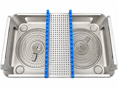 Case Medical SteriTite Sterilization Container With Tray & Silicone Brackets