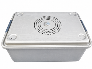 Case Medical SteriTite Sterilization Container With Tray & Silicone Brackets