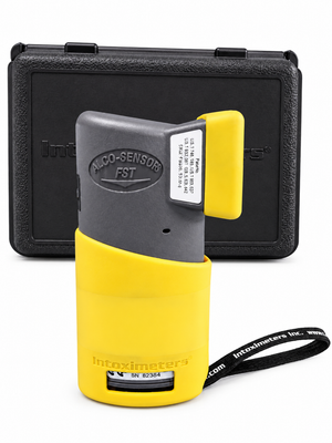Intoximeters Alco Sensor FST Portable Alcohol Test Breathalyzer With Case