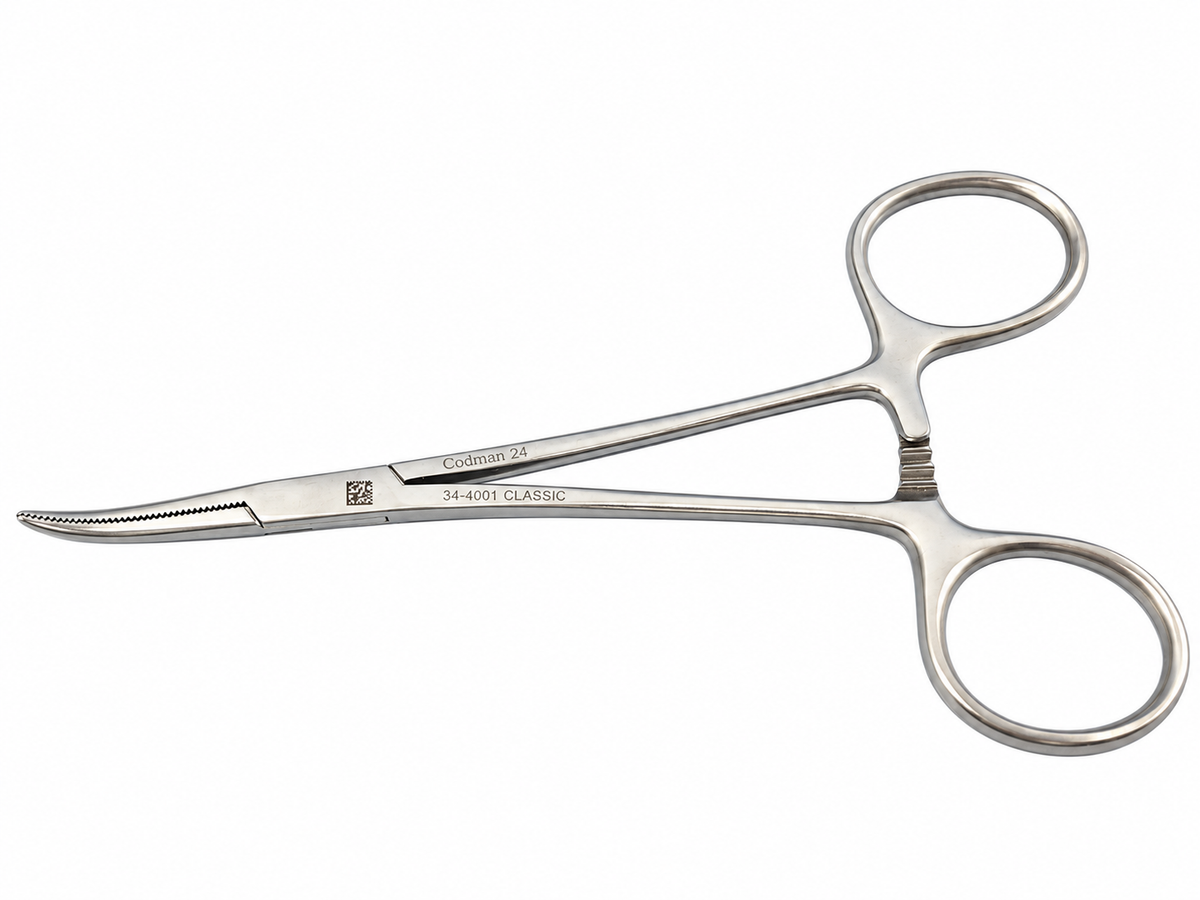 Codman 34-4001 Halsted Mosquito Hemostatic Forceps Stainless Steel Surgical Instrument