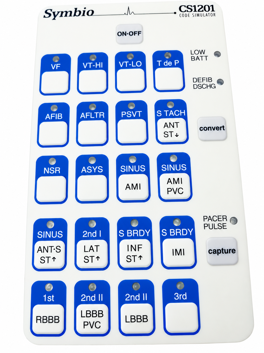 Symbio CS1201 ECG Code Simulator Arrhythmia Training Device