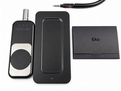 Eko Duo Portable ECG + Digital Stethoscope With Wireless Charger & Earpieces