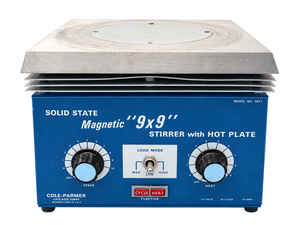 Cole-Parmer 4817 Solid State Magnetic 9″X9″ Stirrer With Hot Plate