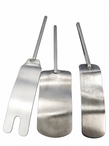 Lot of 3 Surgical Malleable Retractor Blades