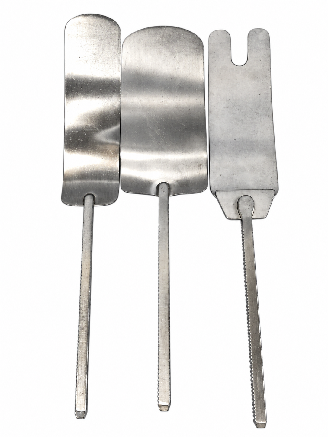 Lot of 3 Surgical Malleable Retractor Blades