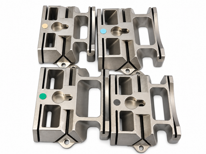 Lot of 4 Orthopedic Femoral Cutting Guide Blocks Surgical Instruments