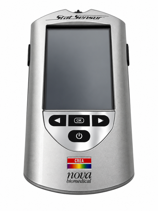 Nova Biomedical 44052 Stat Sensor Creatinine Meter With Docking Station Ref 42225