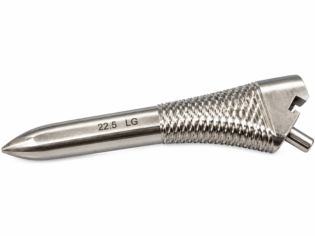 Size 22.5 LG Orthopedic Femoral Compaction Broach Rasp