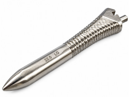 Size 22.5 LG Orthopedic Femoral Compaction Broach Rasp