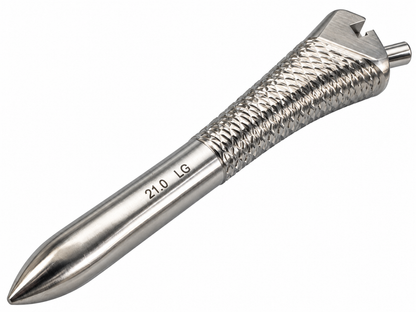 Orthopedic Hip Arthroplasty Femoral Compaction Broach Rasp Size 21.0 LG