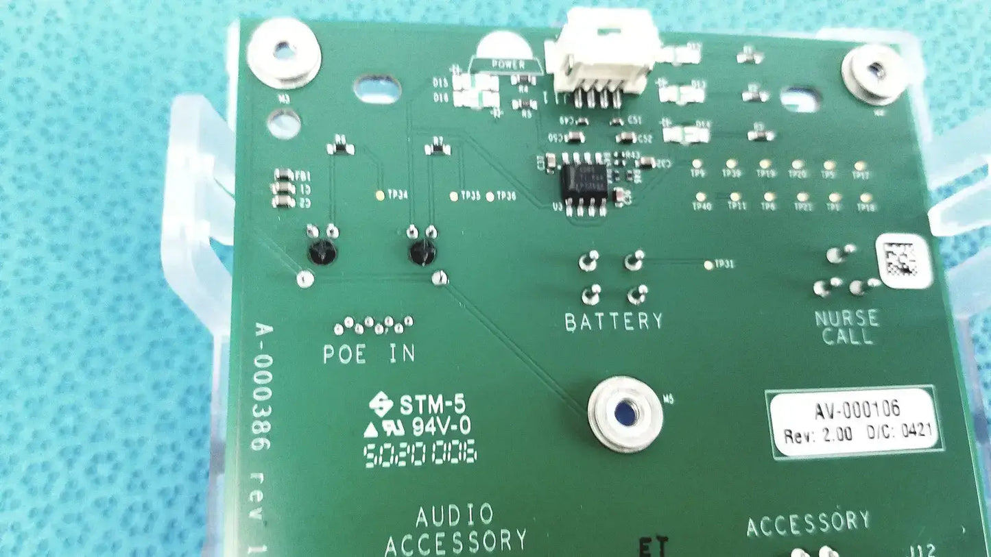 Unbranded A-000386 Rev 1.00 Nurse Call Module Board for Audio & Battery Accessory AV000106 Nurse Call Module Board, second-hand product photo 9