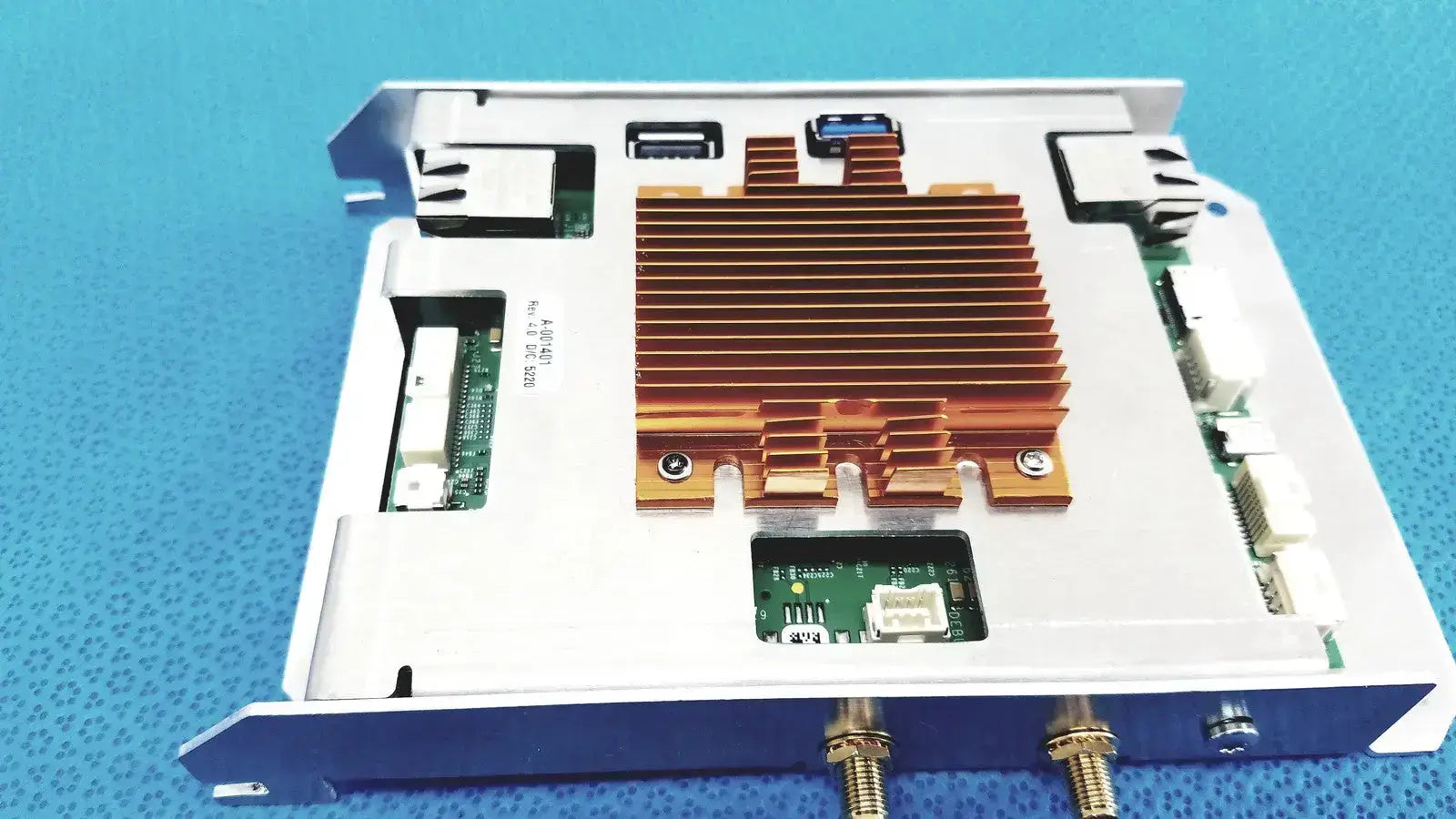Unbranded A-001401 Rev 4.0 D/C 5220 Control Board With Abracon ARJ-11E MBSA-A-B-EM2 Control Board, second-hand product photo 3