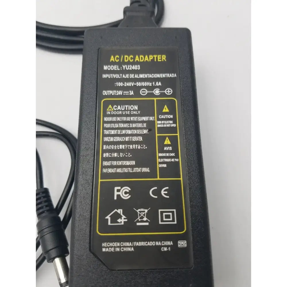 Generic AC/DC Adapter Model:YU0510 (100-240V-50/60Hz 1.6A) AC/DC Power Adapter, second-hand product photo 5