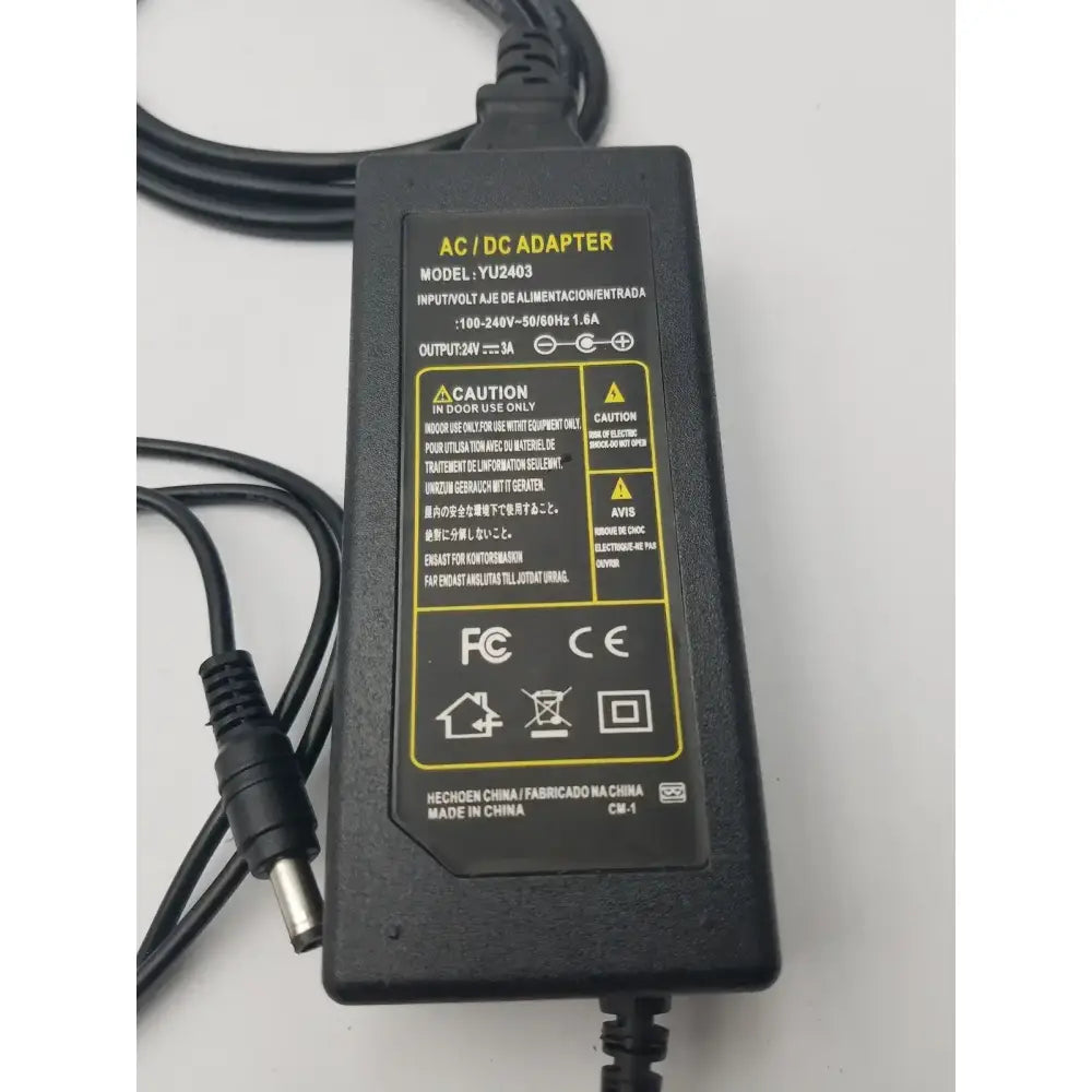 Generic AC/DC Adapter Model:YU0510 (100-240V-50/60Hz 1.6A) AC/DC Power Adapter, second-hand product photo 3