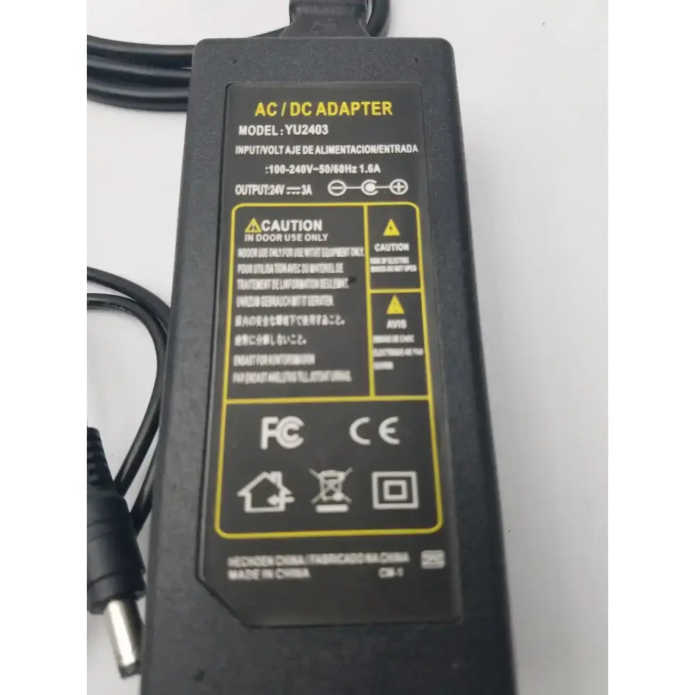 Generic AC/DC Adapter Model:YU0510 (100-240V-50/60Hz 1.6A) AC/DC Power Adapter, second-hand product photo 4