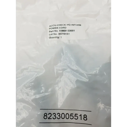 Accu Chek HQ Inform Power Cord 03868133001 Power Cord, second-hand product photo 8